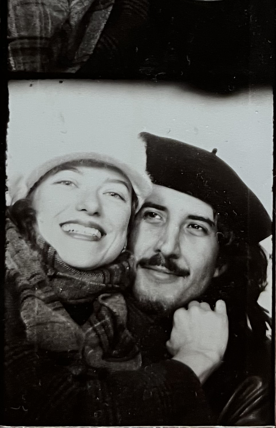Mikel and Daniella winter portrait
