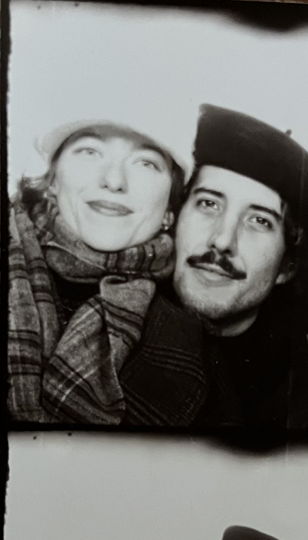 Mikel and Daniella winter portrait
